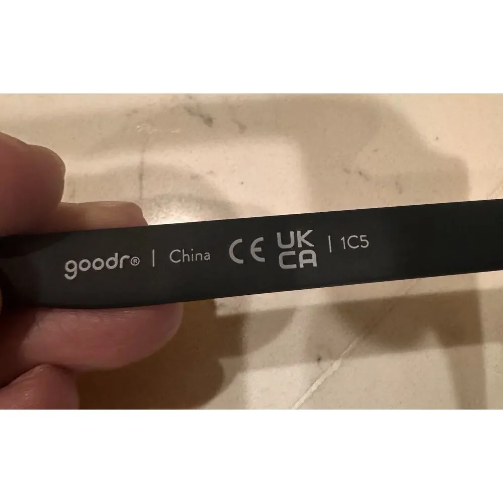 goodr OG “A Unicorns Calamity”Sunglasses Black